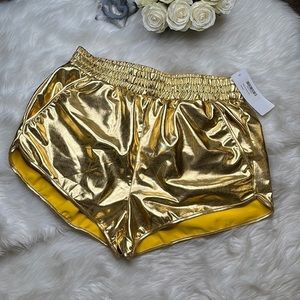 Perfect Gold Shorts with Pockets size XXL